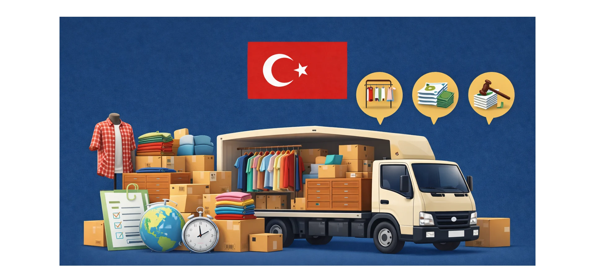 Importing and Shipping Clothing from Turkey